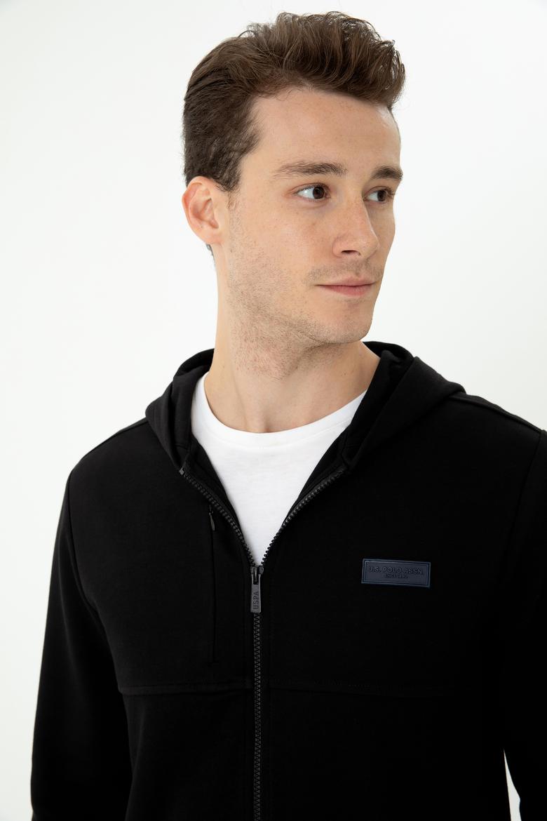 Erkek Siyah Örme Hırka - 50276562003