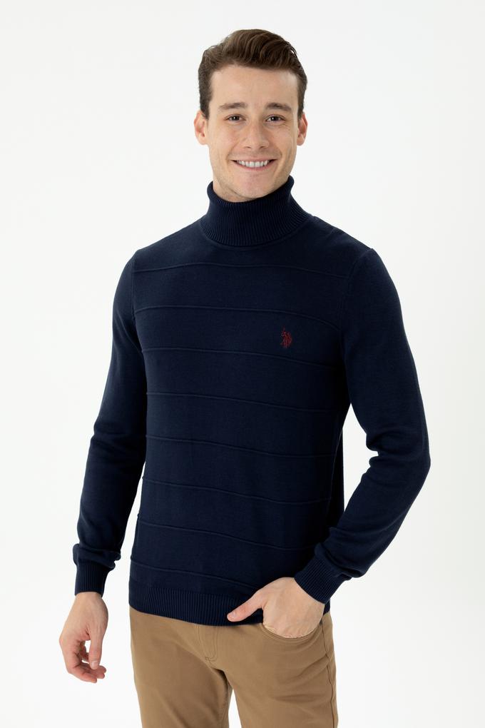 Erkek Lacivert Kazak