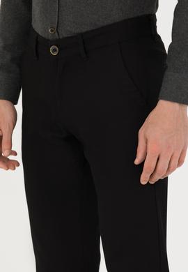 Erkek Siyah Kanvas / Chino Pantolon - 50271469359