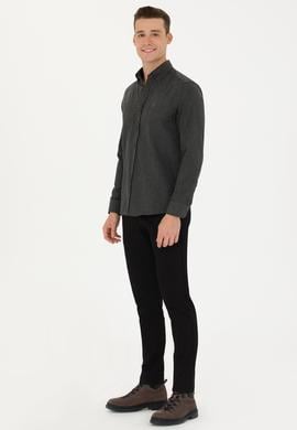 Erkek Siyah Kanvas / Chino Pantolon - 50271469359