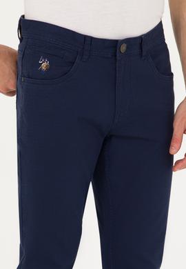 Erkek Lacivert Kanvas / Chino Pantolon - 50271484013