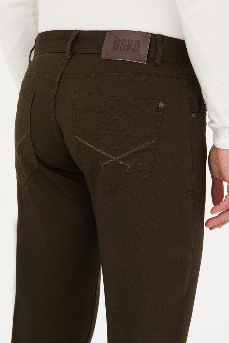 Erkek Koyu Haki Kanvas / Chino Pantolon - 50275828484
