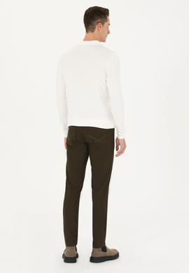 Erkek Koyu Haki Kanvas / Chino Pantolon - 50275828484