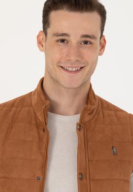 Erkek Taba Deri Ceket - 50278979004