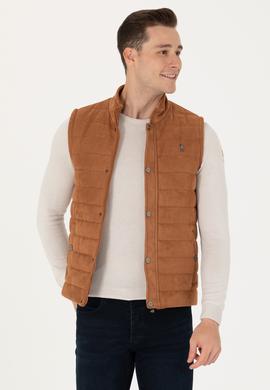 Erkek Taba Deri Ceket - 50278979004