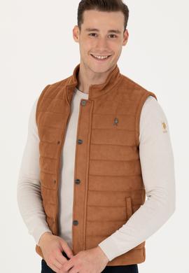 Erkek Taba Deri Ceket - 50278979004