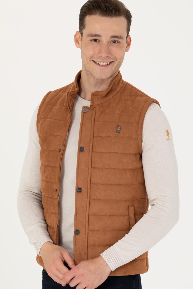 Erkek Taba Deri Ceket - 50278979004