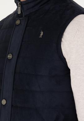 Erkek Lacivert Deri Ceket - 50278979011