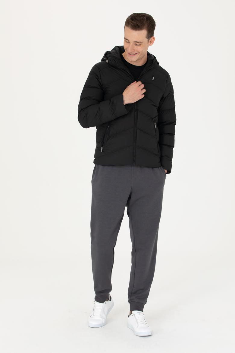 Erkek Siyah Deri Ceket - 50278980002