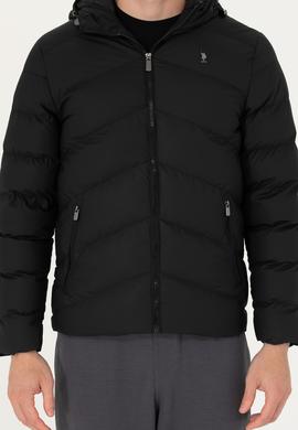 Erkek Siyah Deri Ceket - 50278980002