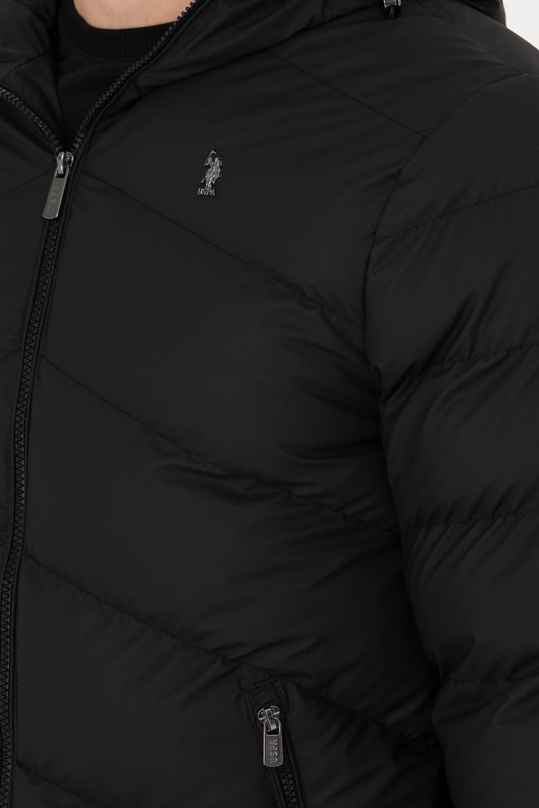 Erkek Siyah Deri Ceket - 50278980002