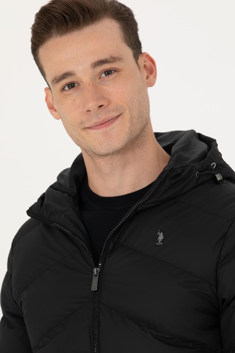 Erkek Siyah Deri Ceket - 50278980002