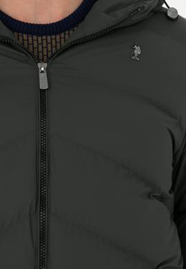 Erkek Haki Deri Ceket - 50278980011