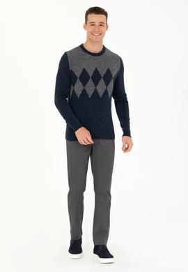 Erkek Antrasit Kanvas / Chino Pantolon - 50271478074