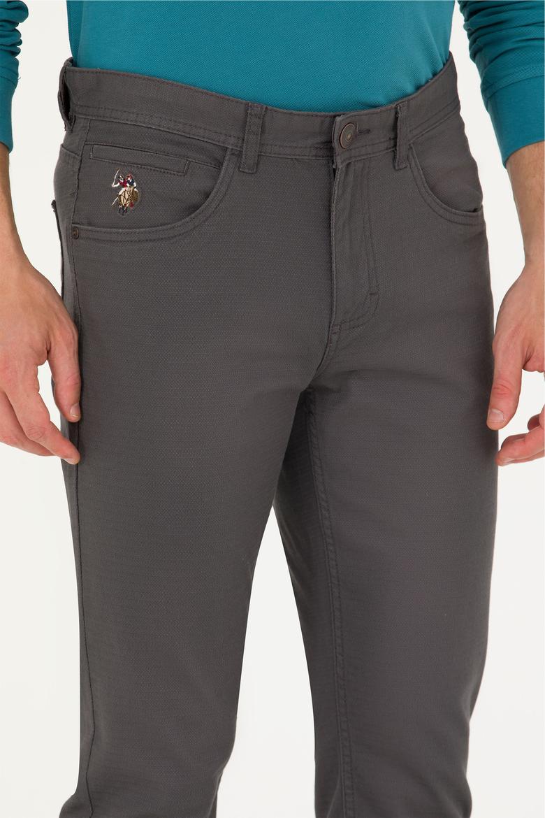 Erkek Antrasit Kanvas Pantolon - 50271484033