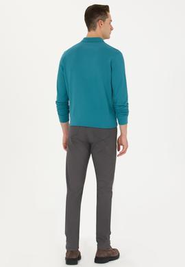 Erkek Antrasit Kanvas Pantolon - 50271484033