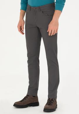 Erkek Antrasit Kanvas Pantolon - 50271484033