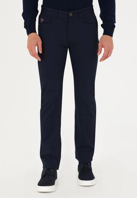 Erkek Lacivert Kanvas / Chino Pantolon - 50271485253