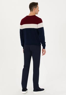 Erkek Lacivert Kanvas / Chino Pantolon - 50271485253