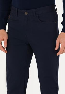 Erkek Lacivert Kanvas / Chino Pantolon - 50271485253