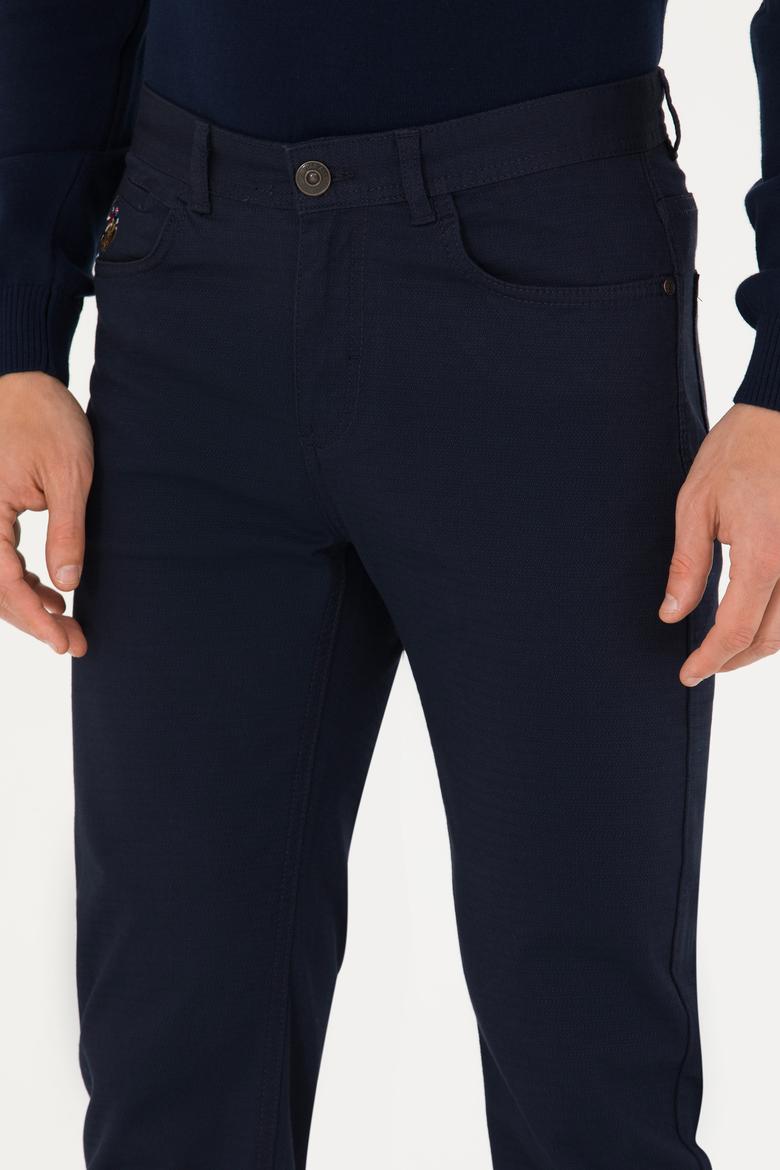 Erkek Lacivert Kanvas / Chino Pantolon - 50271485253