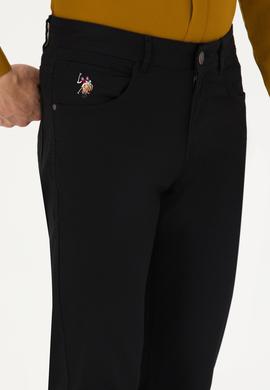 Erkek Siyah Kanvas / Chino Pantolon - 50275828099