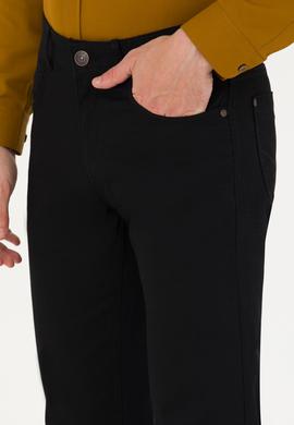 Erkek Siyah Kanvas / Chino Pantolon - 50275828099