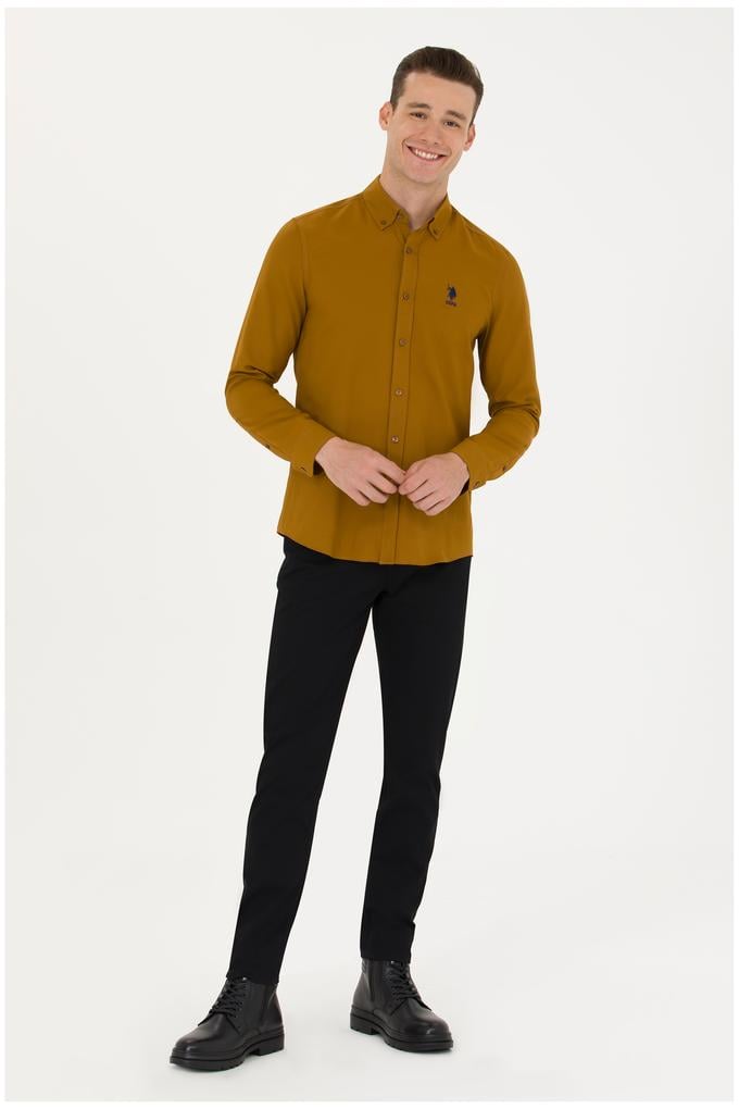 Erkek Siyah Kanvas / Chino Pantolon