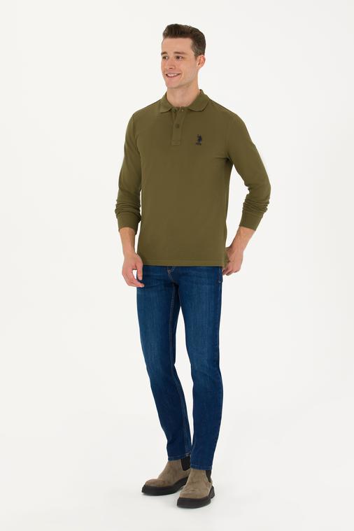 Erkek Koyu Mavi Jean Pantolon