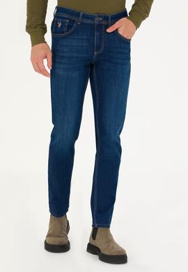 Erkek Koyu Mavi Jean Pantolon - 50275920027