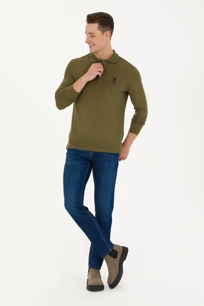 Erkek Koyu Mavi Jean Pantolon