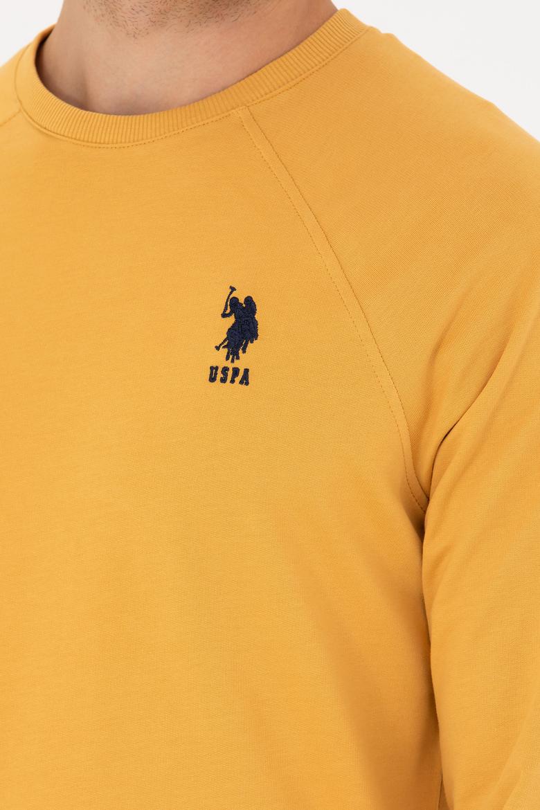 Erkek Safran Basic Sweatshirt - 50253181067