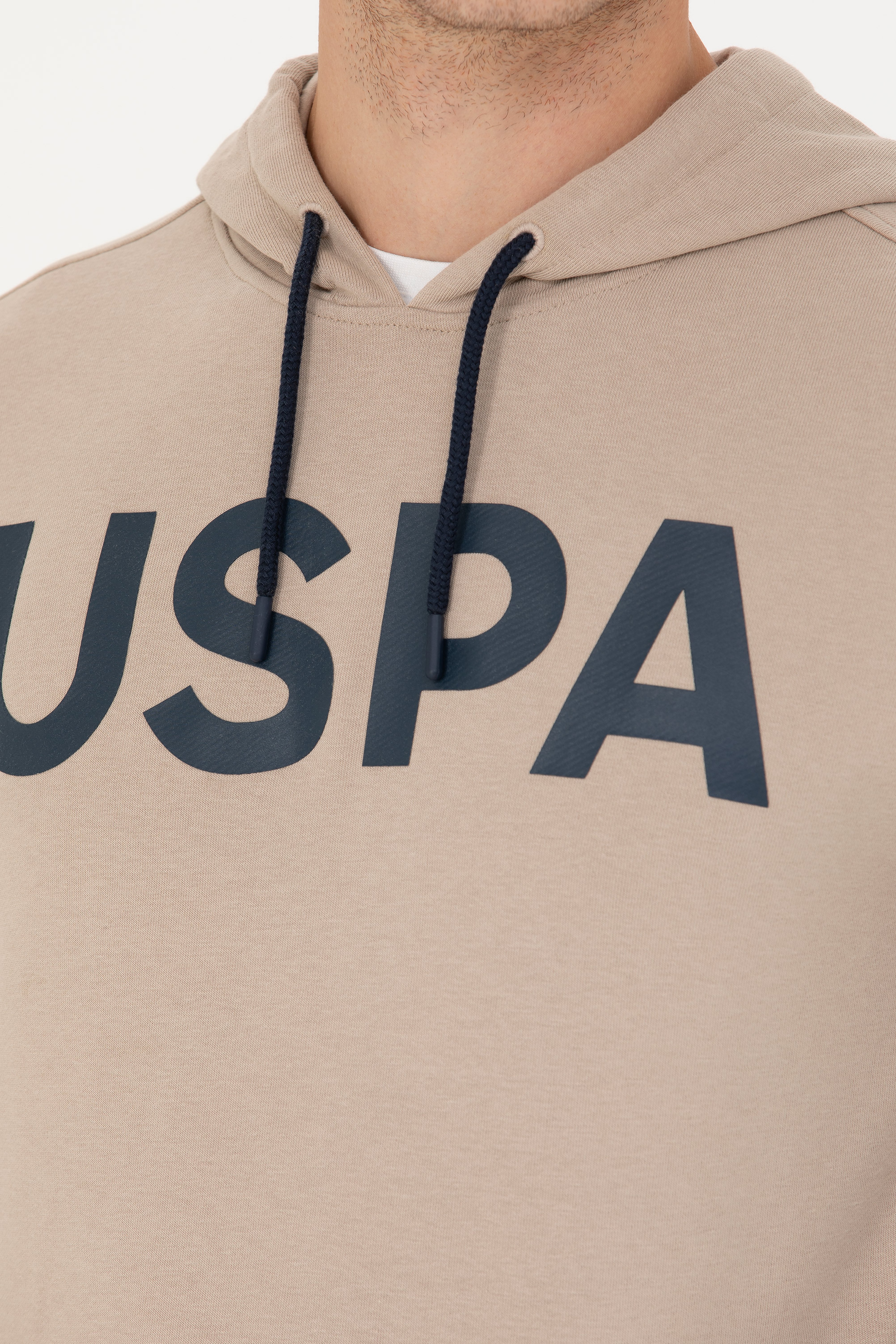 Erkek Taş Basic Sweatshirt - Image 7