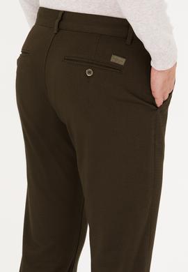 Erkek Koyu Haki Kanvas / Chino Pantolon - 50271469611