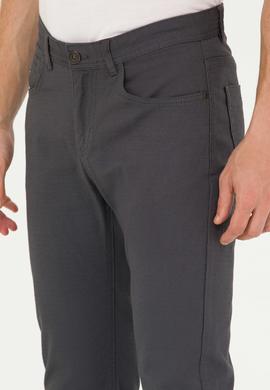 Erkek Antrasit Kanvas Pantolon - 50271485083