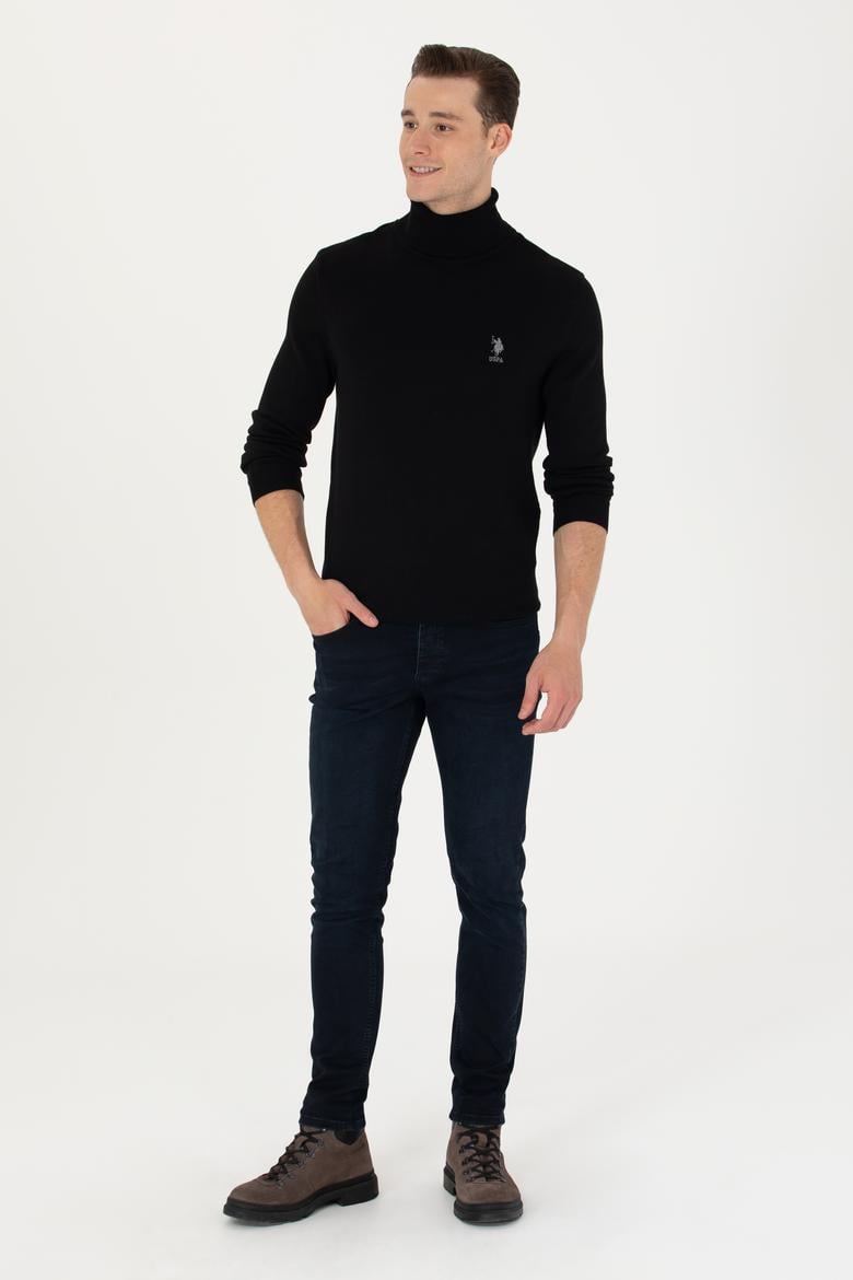 Erkek Siyah Basic Kazak - 50268935024