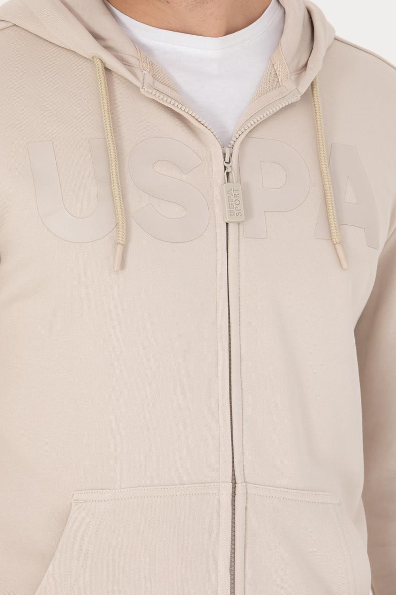 Erkek Bej Örme Hırka - 50269394166