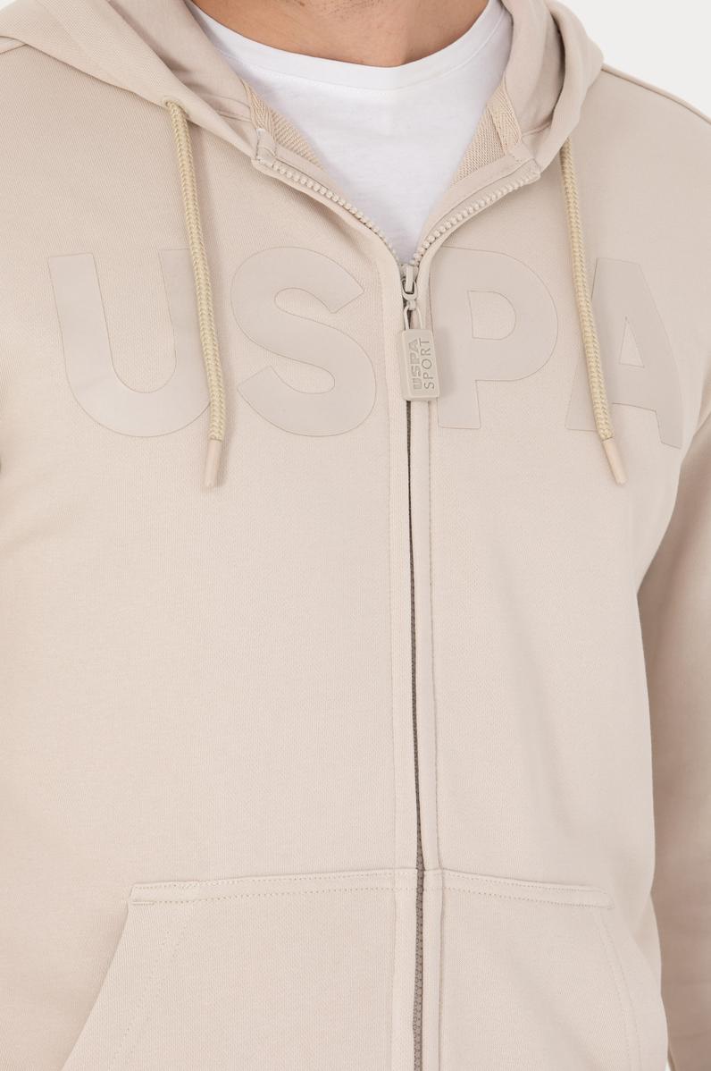 Erkek Bej Örme Hırka