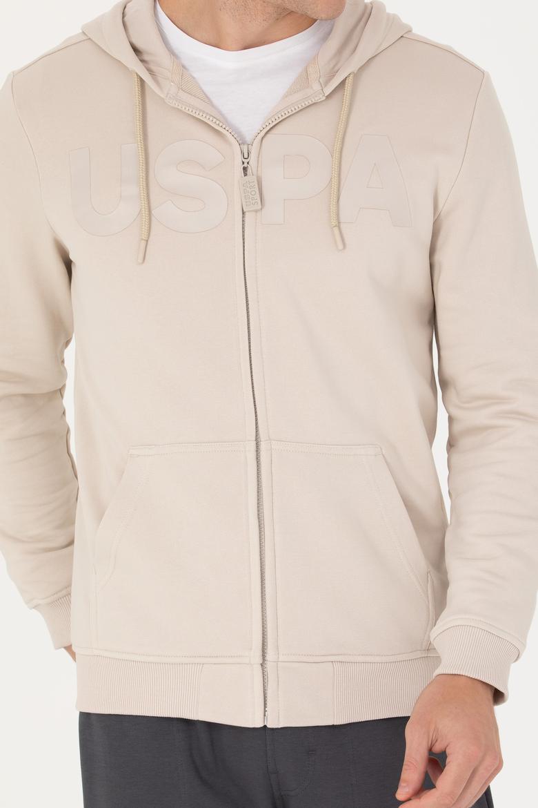 Erkek Bej Örme Hırka - 50269394166