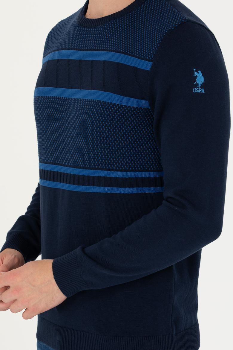 Erkek Lacivert Kazak - 50272109005