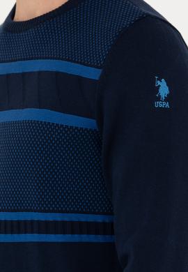 Erkek Lacivert Kazak - 50272109005