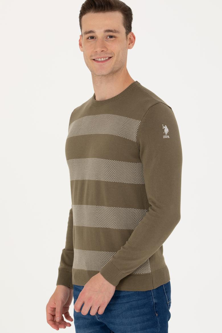 Erkek Haki Kazak - 50272113015