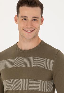 Erkek Haki Kazak - 50272113015