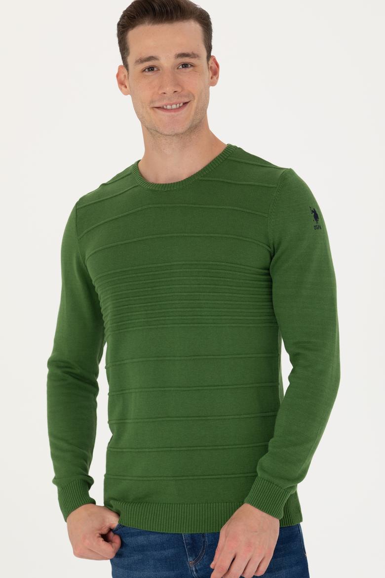 Erkek Yeşil Kazak - 50272122024