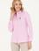 Kadın Manolya Uzun Kollu Basic Gömlek
