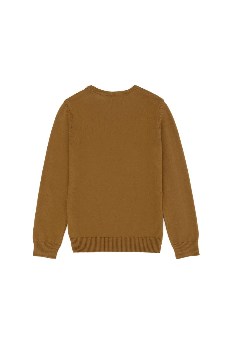 Erkek Çocuk Açık Haki Basic Kazak - 50275846090