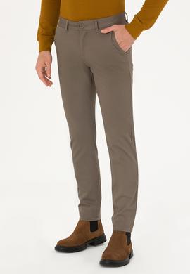 Erkek Vizon Kanvas / Chino Pantolon - 50271469443