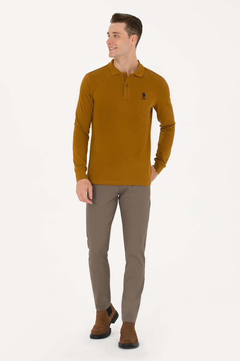 Erkek Vizon Kanvas / Chino Pantolon