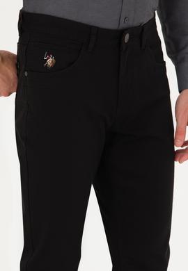 Erkek Siyah Kanvas Pantolon - 50271484003