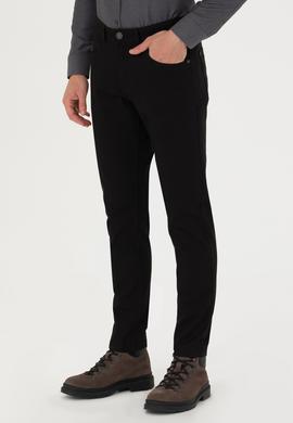 Erkek Siyah Kanvas Pantolon - 50271484003